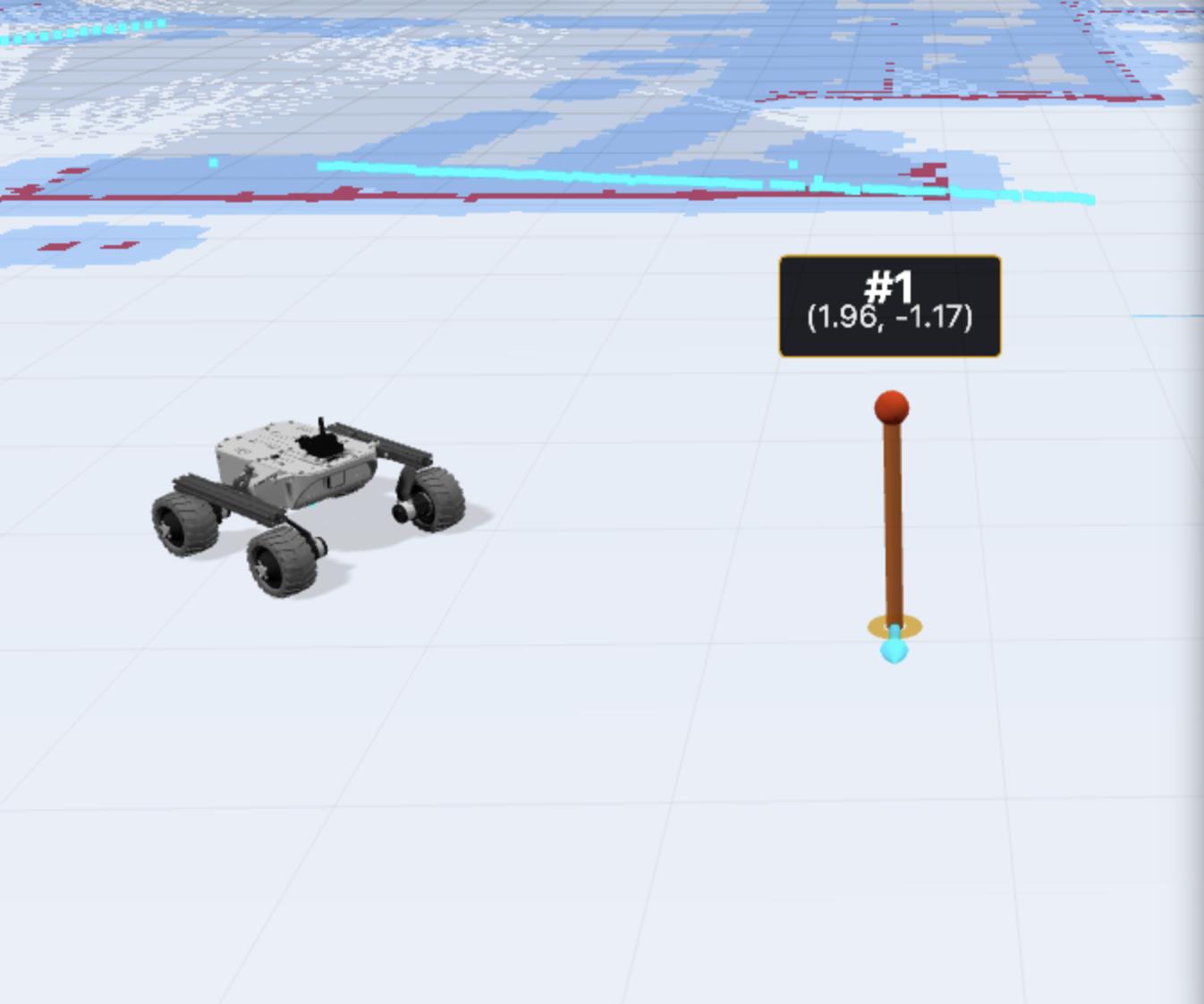Waypoints in Nav2 panel