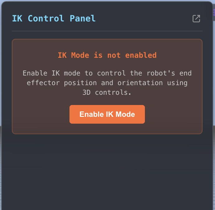 Planned trajectory and Enable Movement