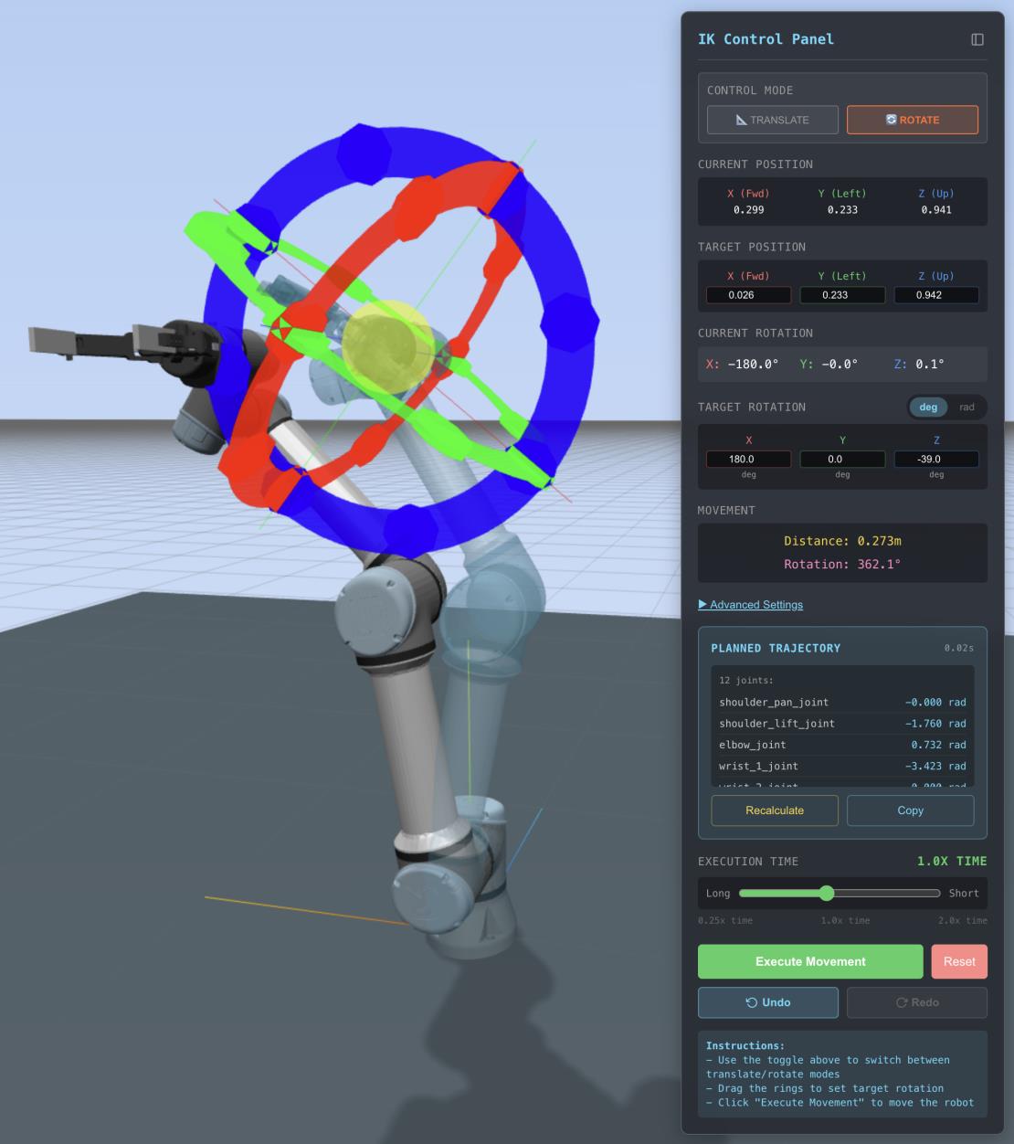 IK Waypoint recorder - Capture Current Position